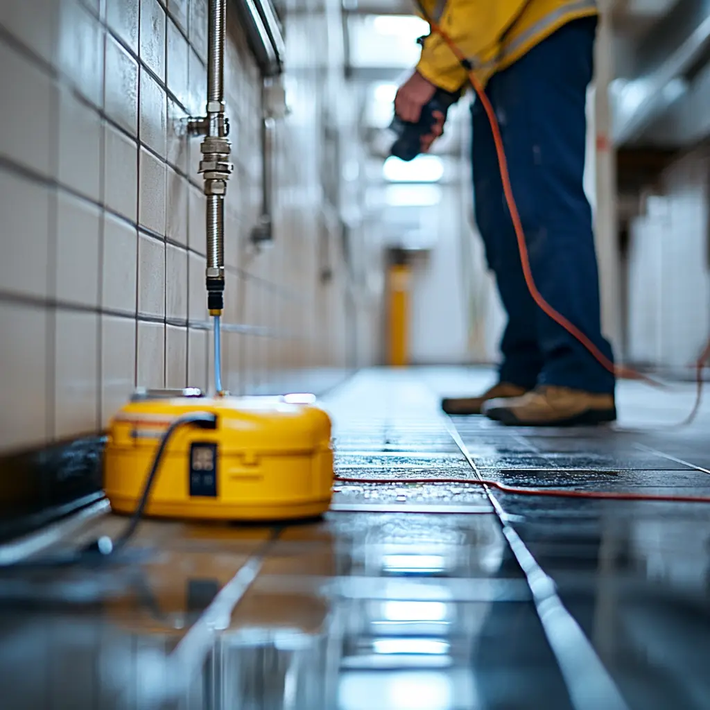 أجهزة كشف تسرب المياه