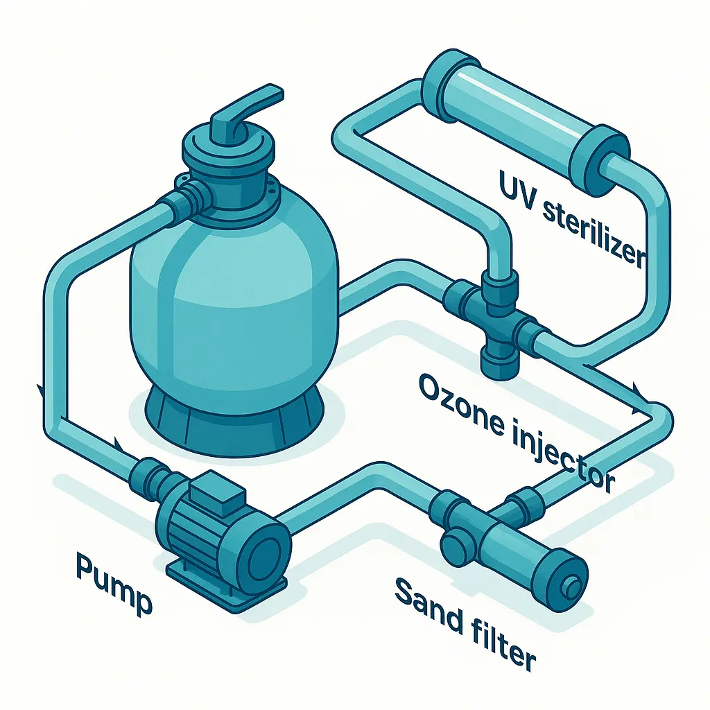 خدمة صيانة مسابح