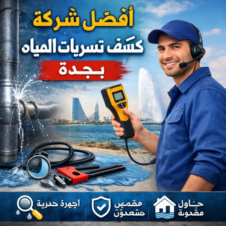 أفضل شركة كشف تسربات المياه بجدة