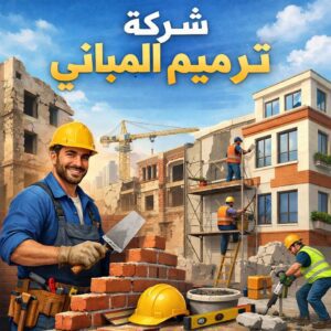 شركة ترميم منازل تقدم خدمات متكاملة في إصلاح التشققات، معالجة الرطوبة، وتجديد المباني باستخدام أحدث التقنيات وبأفضل الأسعار.