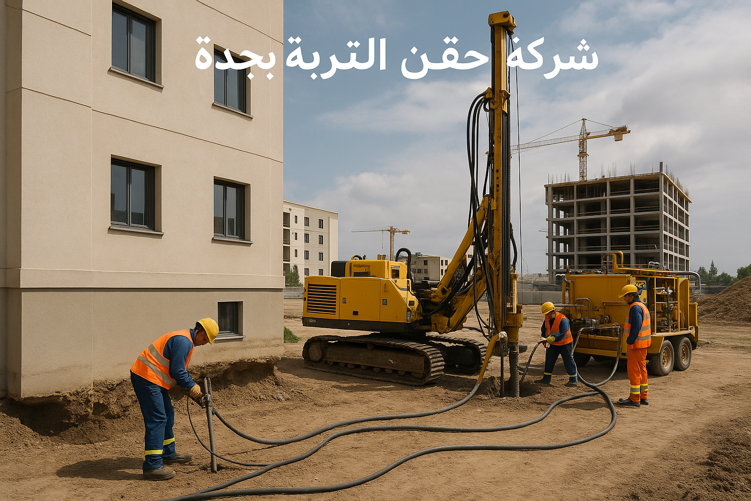 اكتشف شركة حقن التربة بجدة لحلول فعالة في معالجة التربة. اتصل بنا الآن لضمان أساس قوي وآمن لمشاريعك. 0558732563