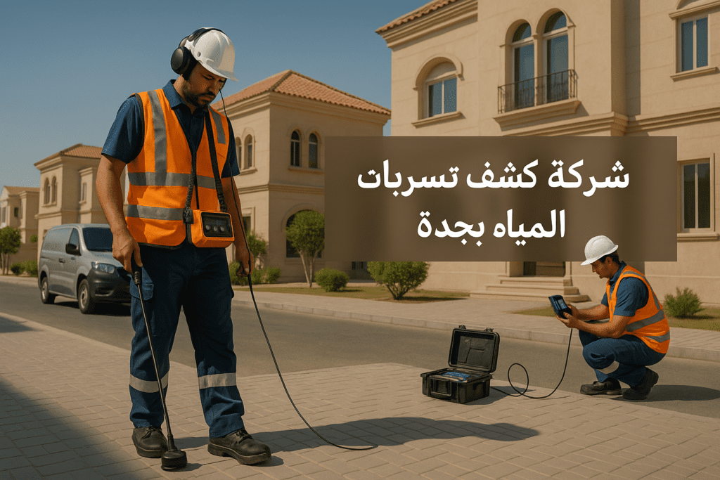 شركة كشف تسربات المياه بجدة تستخدم أجهزة حديثة للكشف عن تسربات المياه بدون تكسير داخل المنازل والخزانات