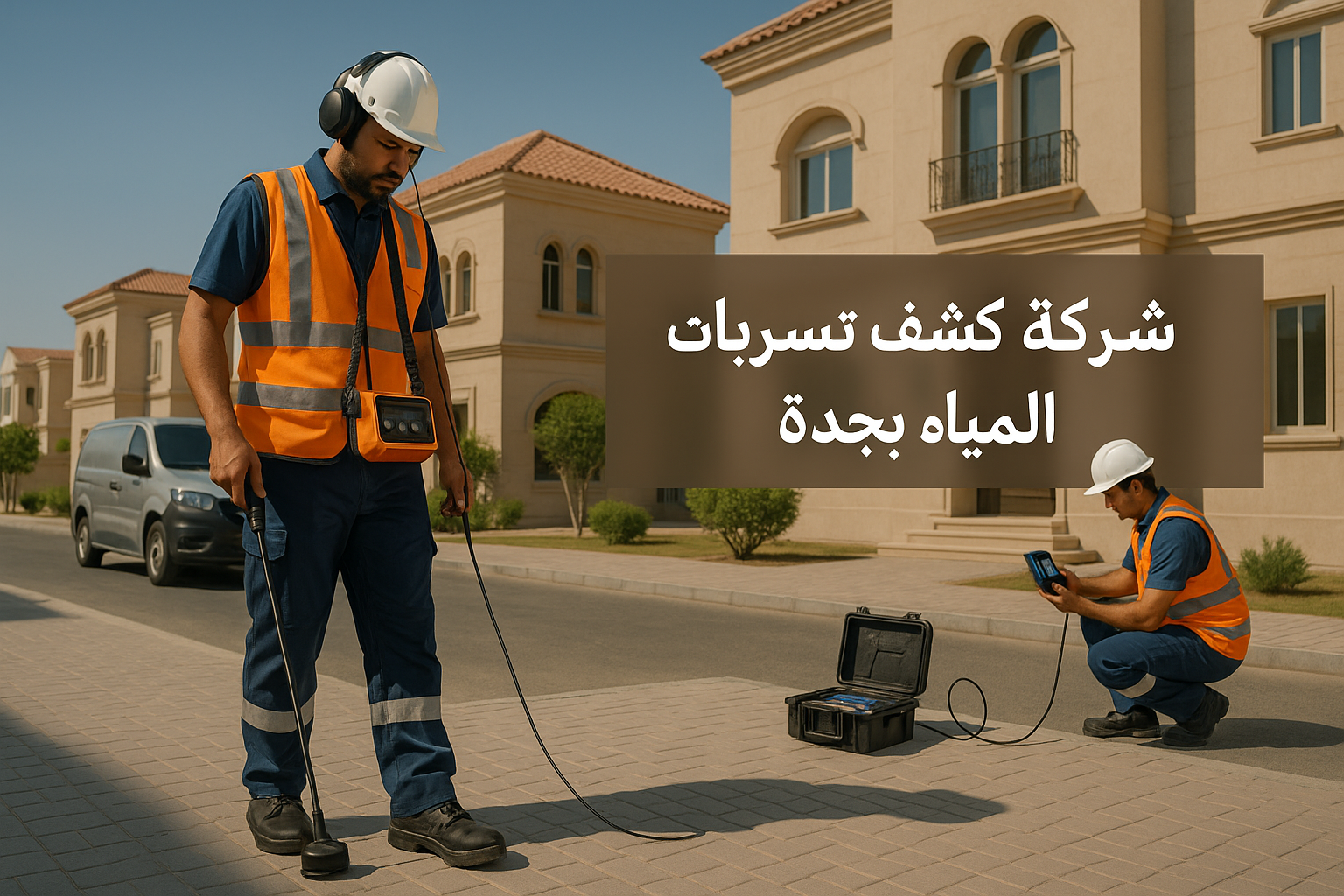 شركة كشف تسربات المياه بجدة تستخدم أجهزة حديثة للكشف عن تسربات المياه بدون تكسير داخل المنازل والخزانات